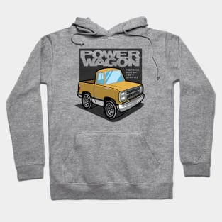 Impact Yellow - Power Wagon (1980 - White-Based) Hoodie